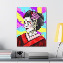 Load image into Gallery viewer, Cyber Geisha Canvas Wrap