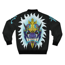 Load image into Gallery viewer, Blue Spirit Oni Bomber Jacket
