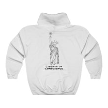 Load image into Gallery viewer, Liberty of Conscience White Sweatshirt
