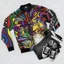 Load image into Gallery viewer, Mash up Bomber Jacket