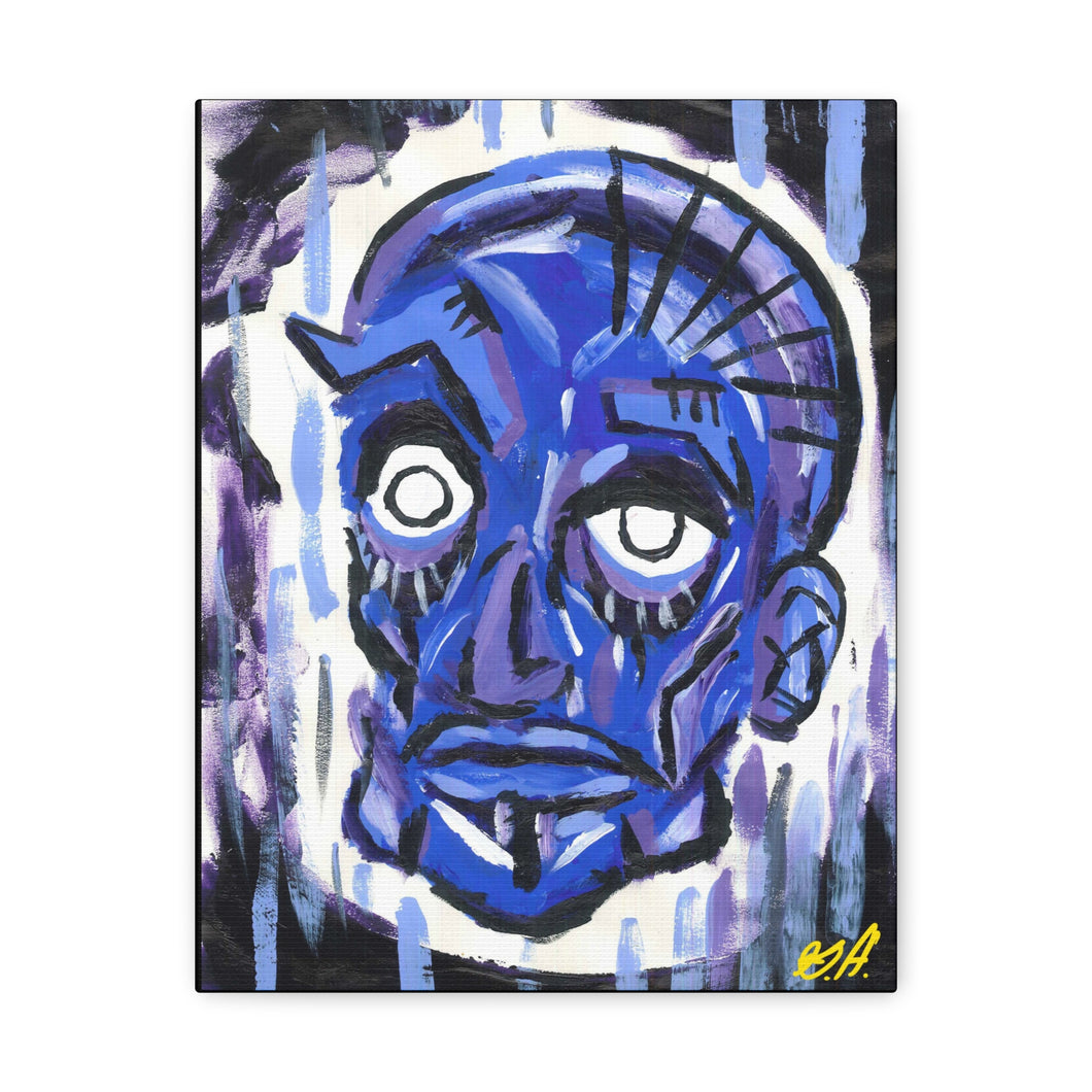 Blue Man Canvas Wraps 11 x 14