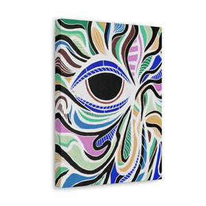 Invert Ethereal Eye Canvas Wrap