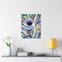Load image into Gallery viewer, Invert Ethereal Eye Canvas Wrap
