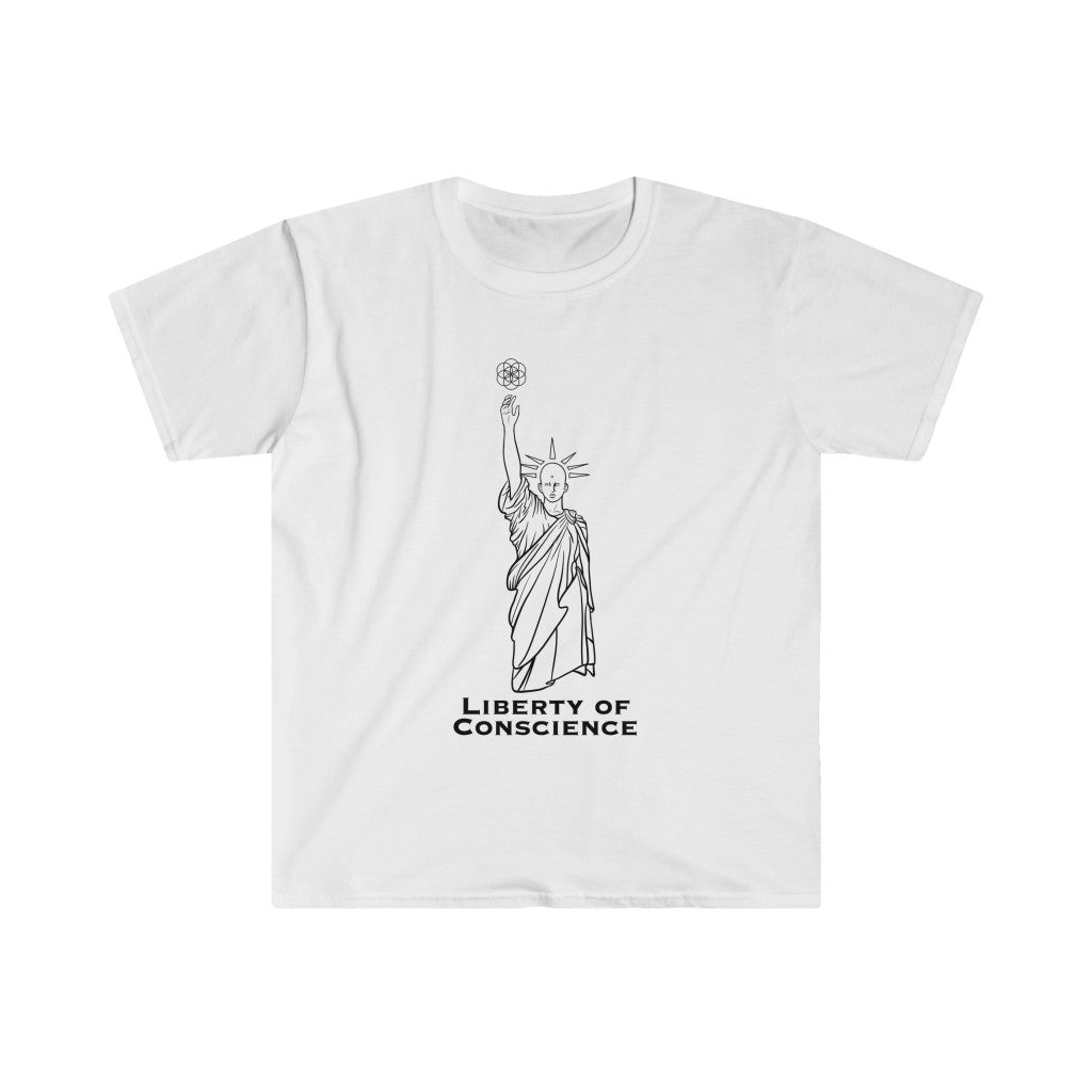 Liberty of Conscience White T-shirt